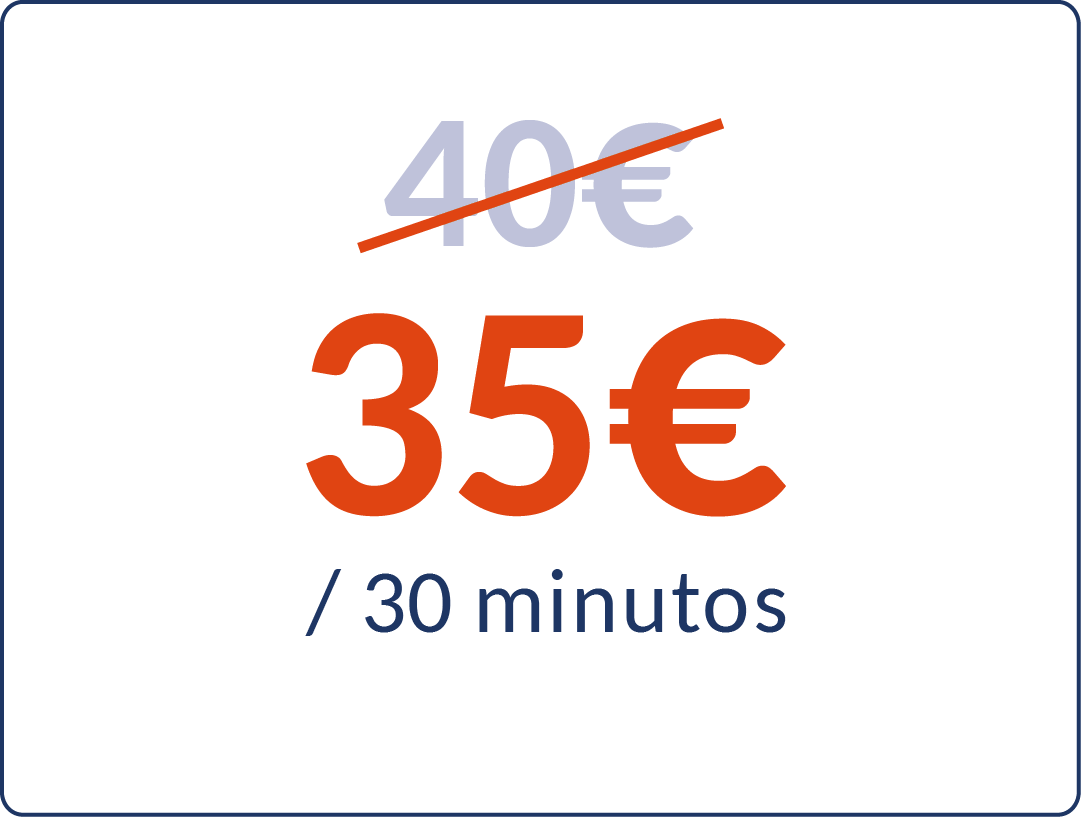 35€ por 30 minutos